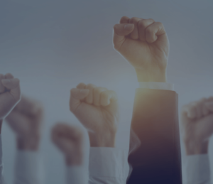 Leadership - hands up